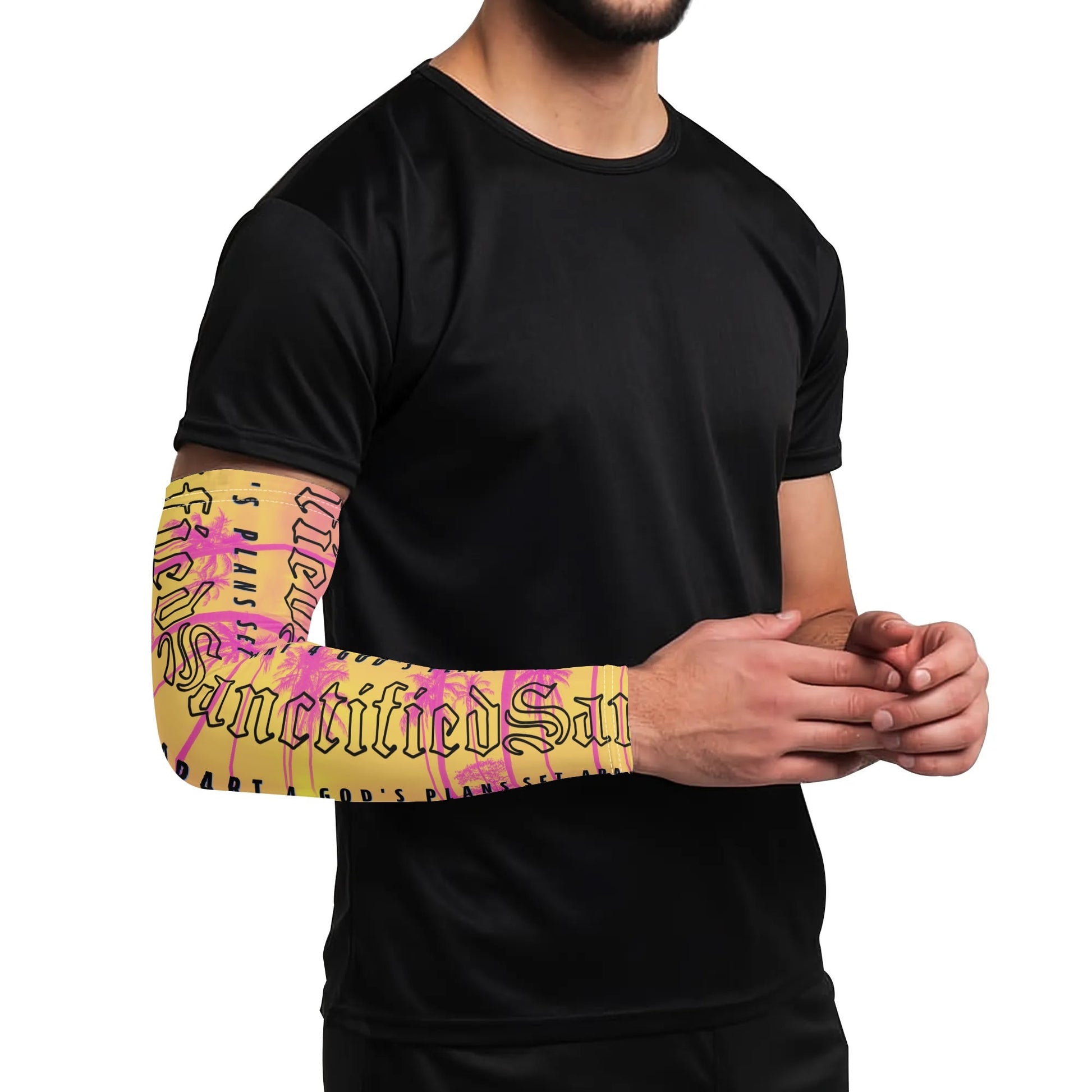 SANCTIFIED- A Pair Cooling Arm Sleeves Arm Cover for UV Sun Protection Gifts, FREE SHIPPING