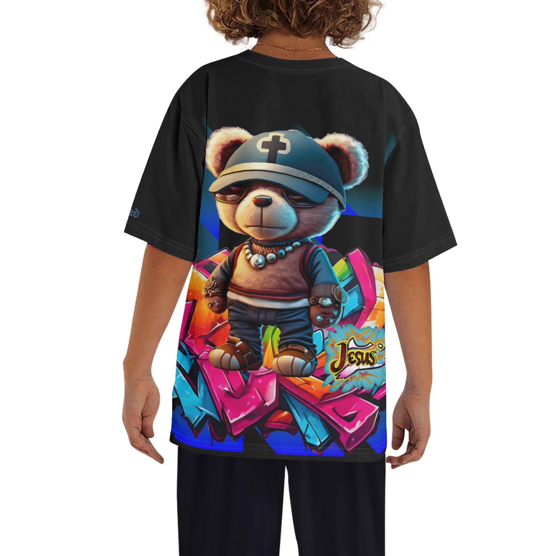 JESUS MY COMFORTER- Childrens Loose Fit Short Sleeve T-Shirt Pull on Tees, FREE SHIPPING