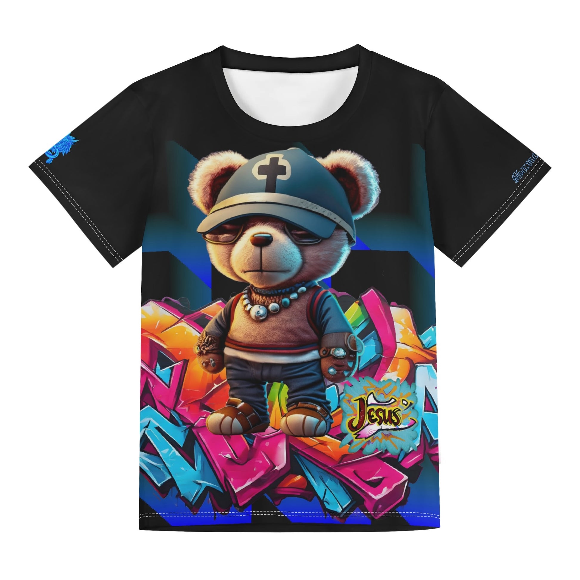 JESUS MY COMFORTER- Childrens Loose Fit Short Sleeve T-Shirt Pull on Tees, FREE SHIPPING