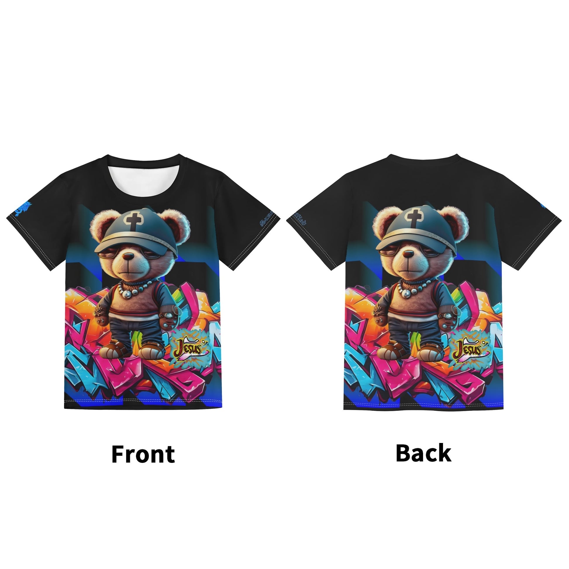 JESUS MY COMFORTER- Childrens Loose Fit Short Sleeve T-Shirt Pull on Tees, FREE SHIPPING