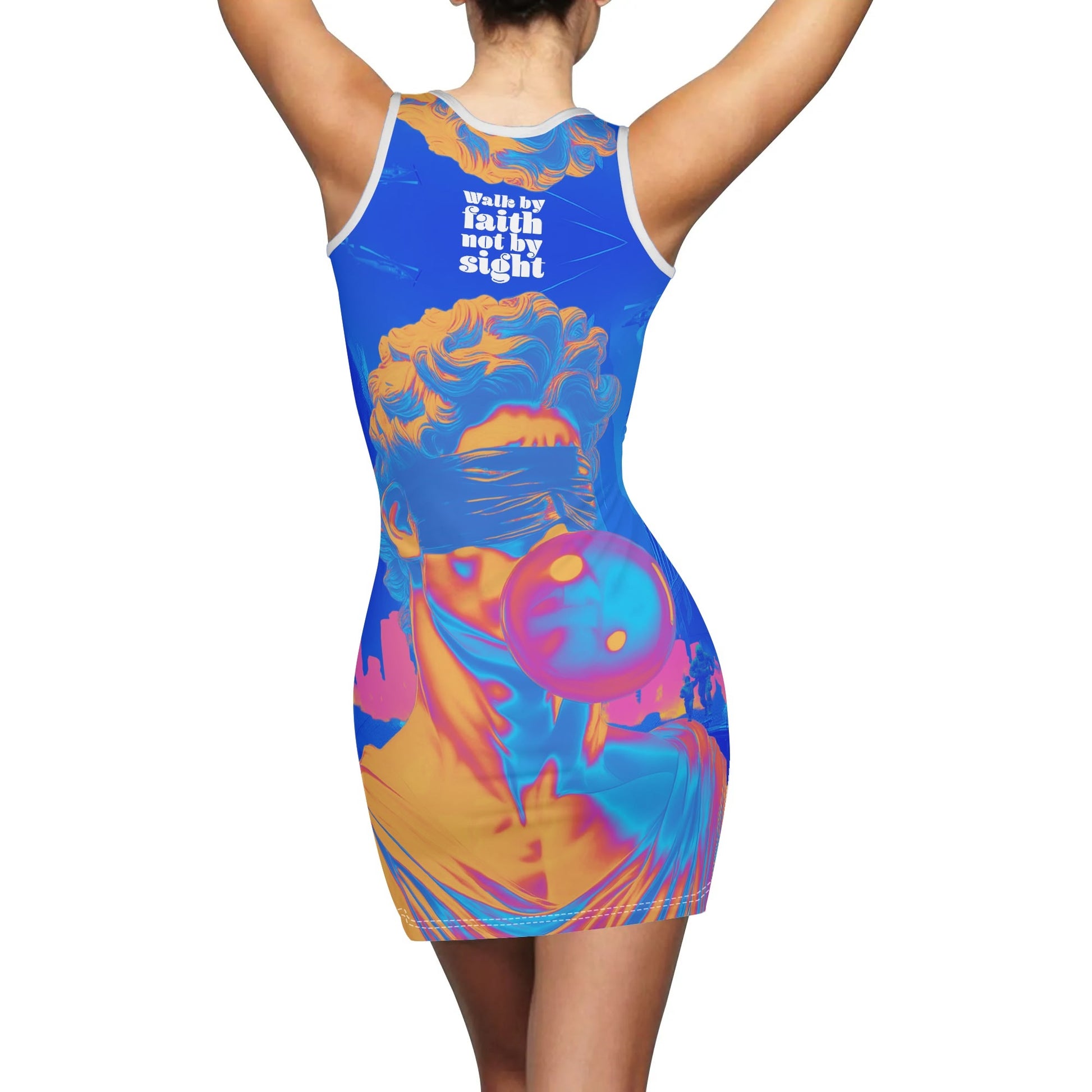 WALK BY FAITH- Womens Summer Dresses Sexy Wrap Hip Mini Slim Fitted Dress, FREE SHIPPING