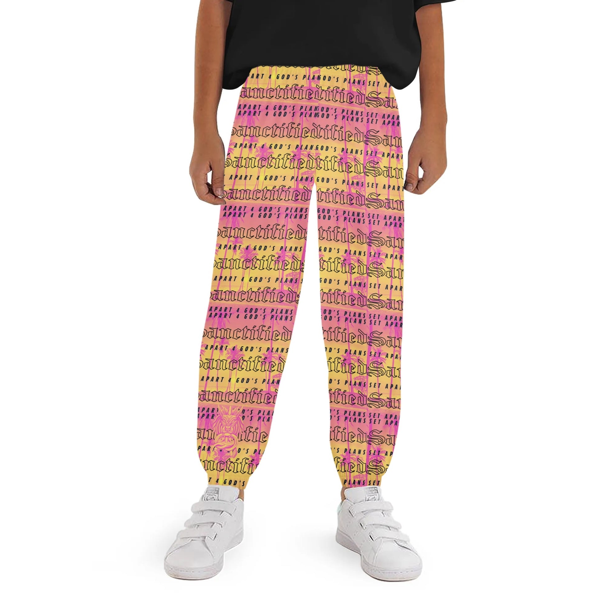 SANCTIFIED- Childrens Casual Long Pants Loose Sweatpants, FREE SHIPPING