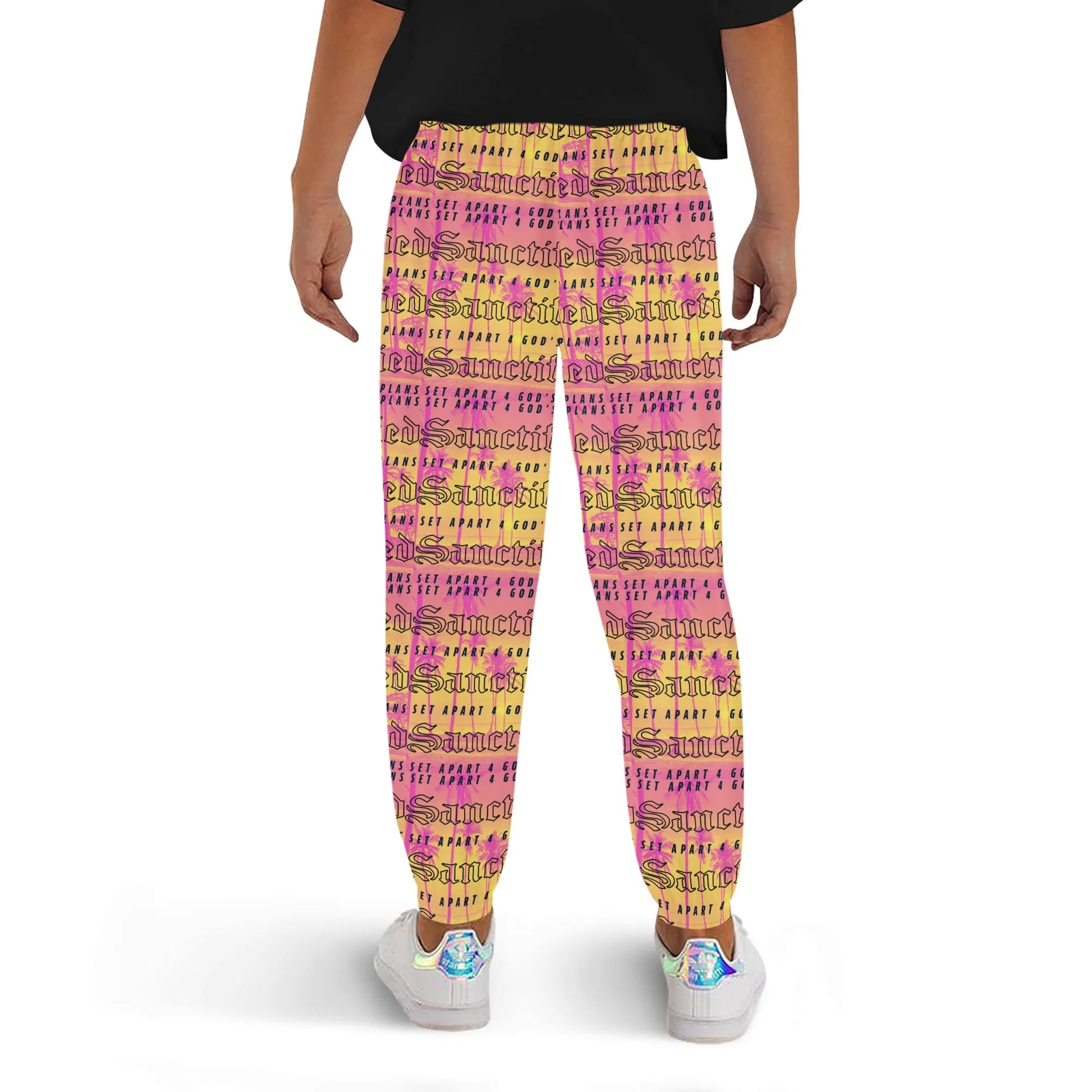 SANCTIFIED- Childrens Casual Long Pants Loose Sweatpants, FREE SHIPPING