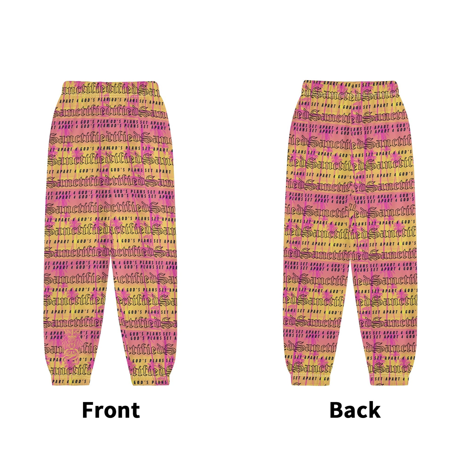 SANCTIFIED- Childrens Casual Long Pants Loose Sweatpants, FREE SHIPPING