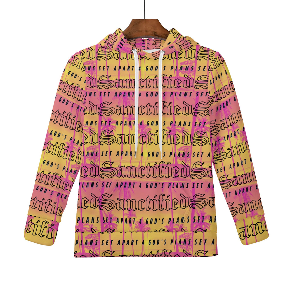 SANCTIFIED- Children All Over Print Warm Velvets Pair Of Hoodie, FREE SHIPPING