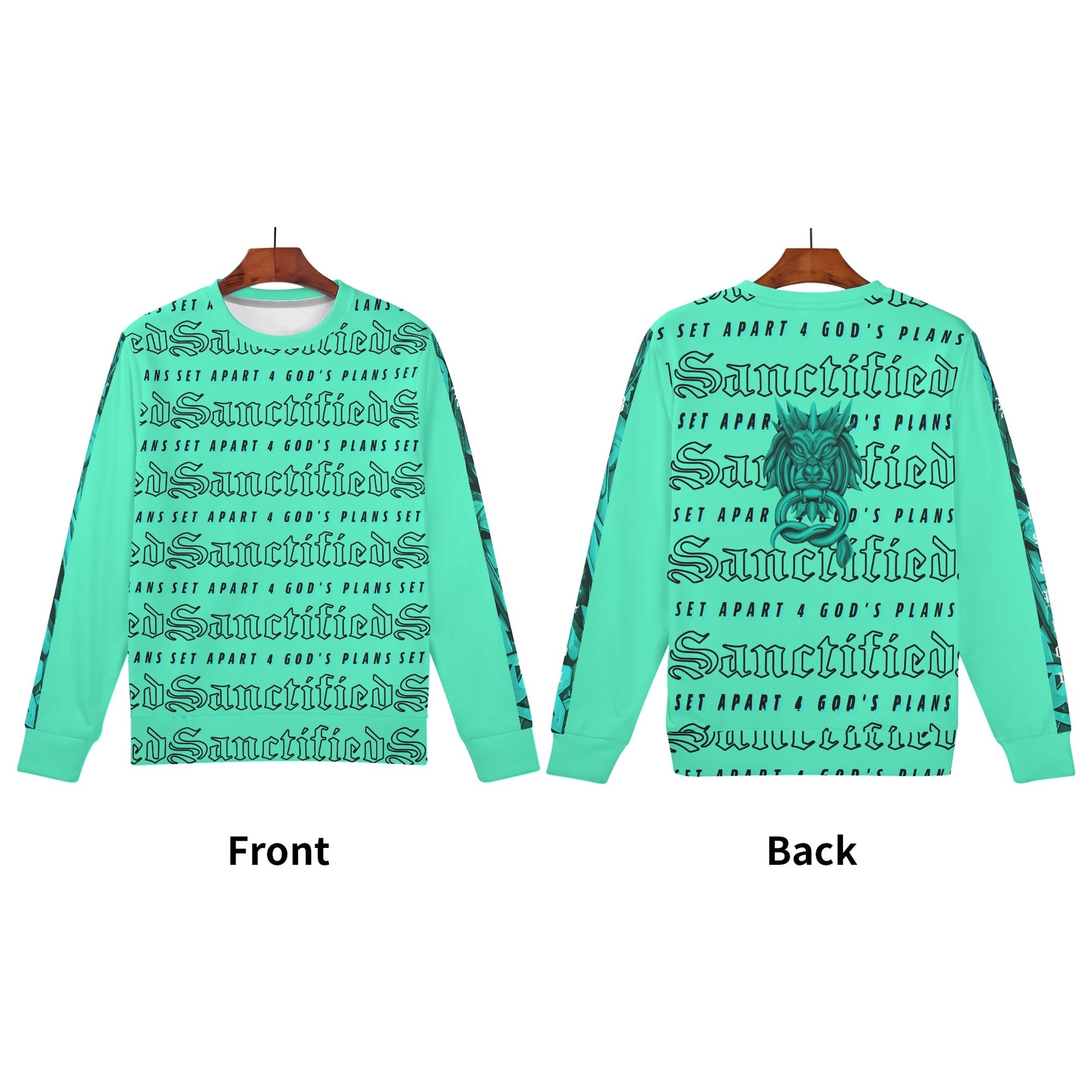 SANCTIFIED- Kids All Over Print Sweater, FREE SHIPPING
