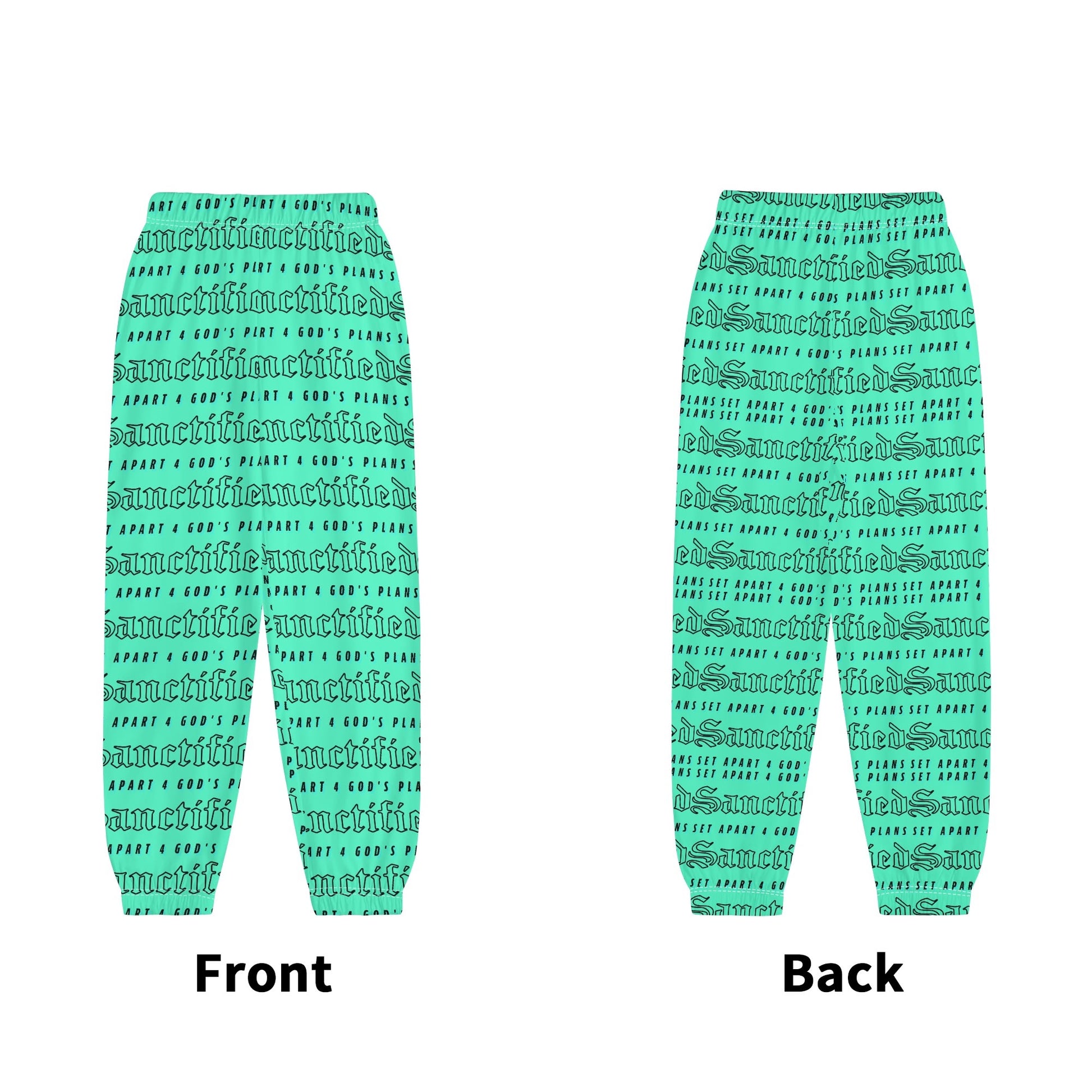 SANCTIFIED- Childrens Casual Long Pants Loose Sweatpants, FREE SHIPPING