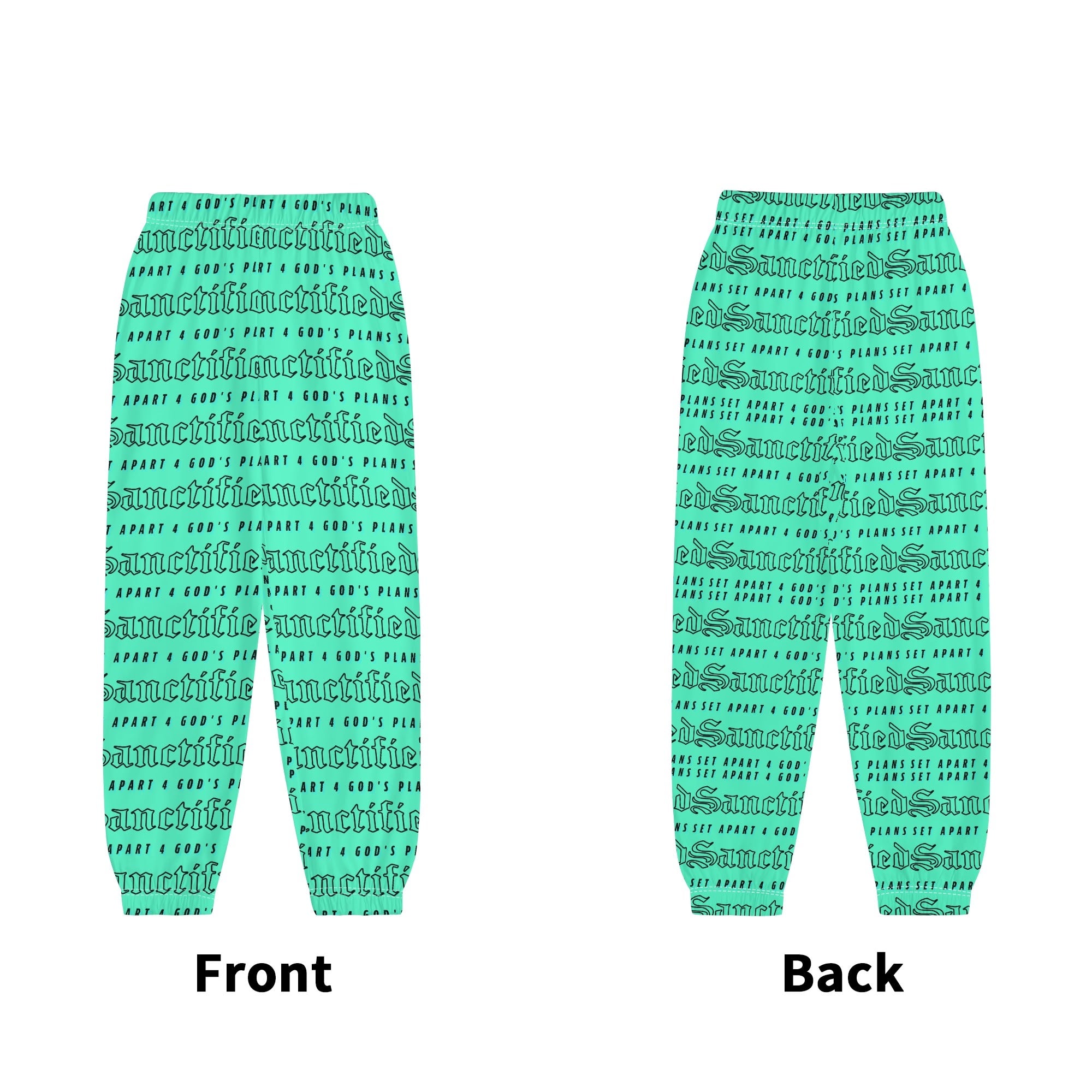 SANCTIFIED- Childrens Casual Long Pants Loose Sweatpants, FREE SHIPPING