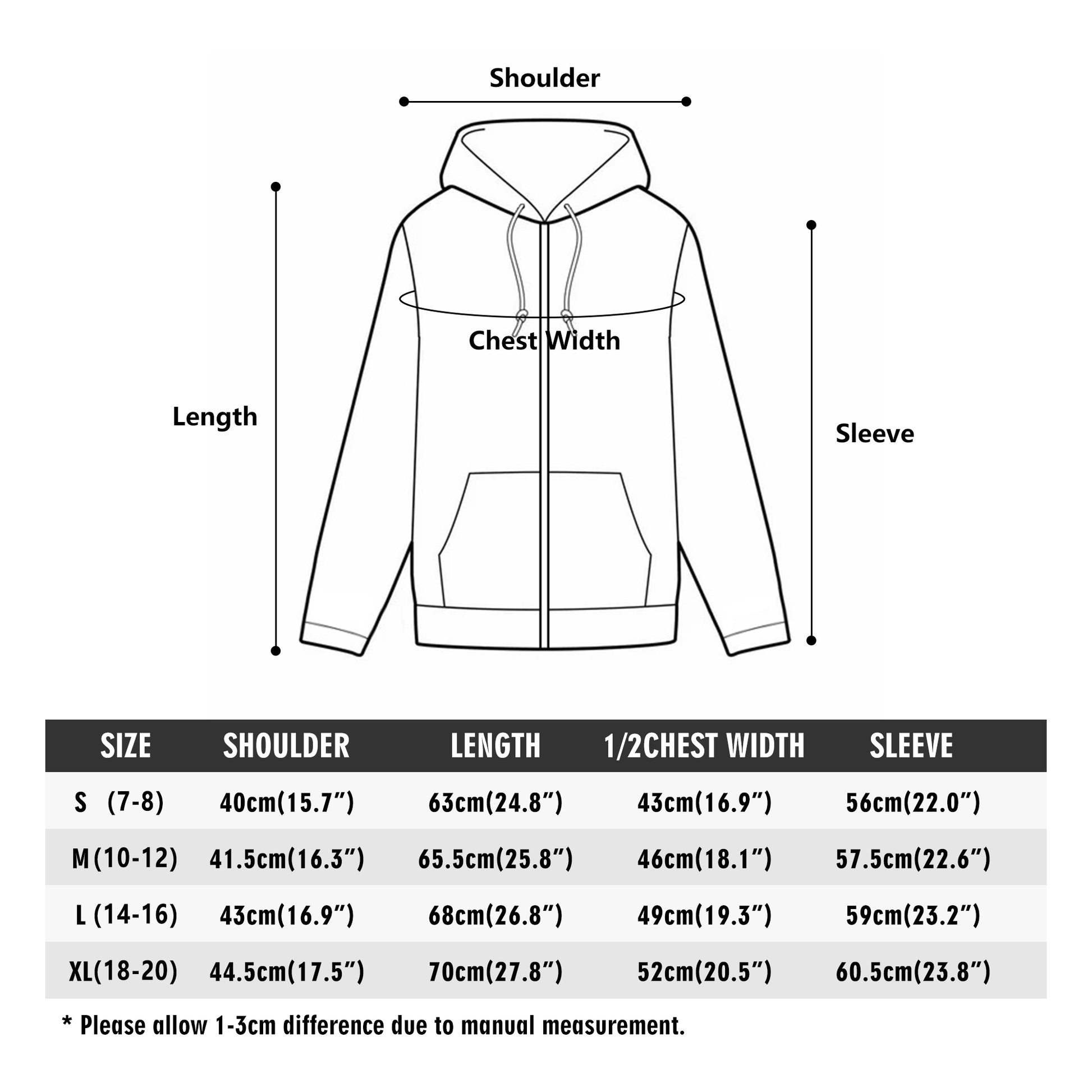 NO HOLDING BACK- Youth Lightweight Zipper Jumper Sweatshirt Hoodie, FREE SHIPPING
