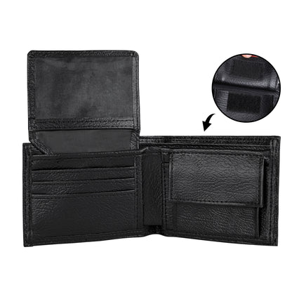DA KING YESHUA- Mens Minimalist PU Leather Wallet Paper Folded Wallet, FREE SHIPPING