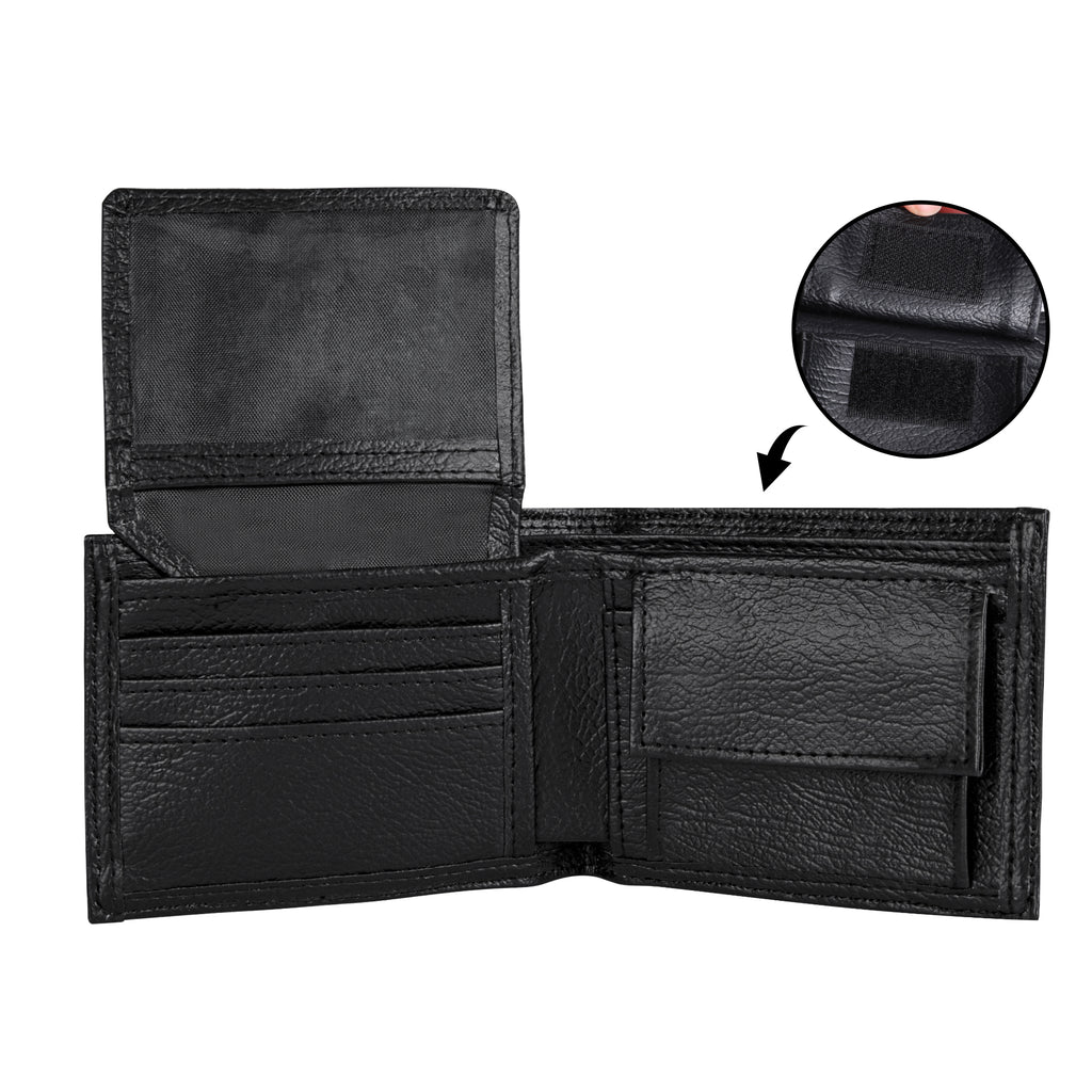 NO WORRIES- Mens Minimalist PU Leather Wallet Paper Folded Wallet, FREE SHIPPING