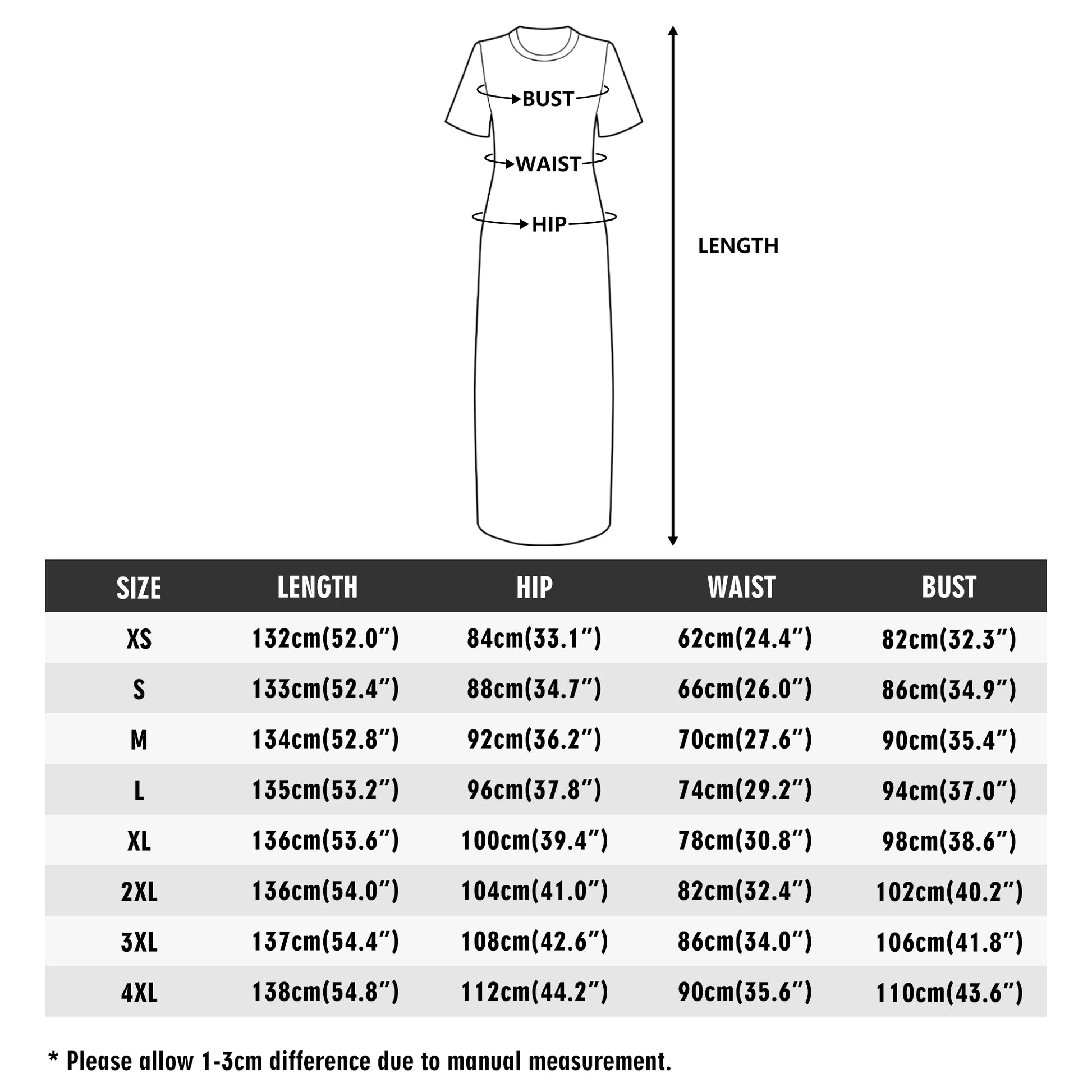 CROWN OF THORNS- Womens Casual All Over Print T-shirt Long Dresses, FREE SHIPPING
