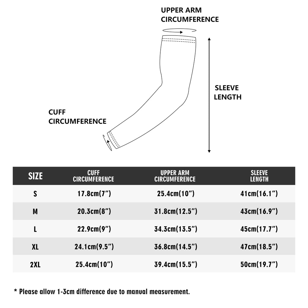 ARMOR OF GOD- A Pair Cooling Arm Sleeves Arm Cover for UV Sun Protection Gifts, FREE SHIPPING