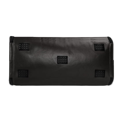 NO HOLDING BACK- Personalized Leather Duffle Bag Foldable Travel Bag, FREE SHIPPING