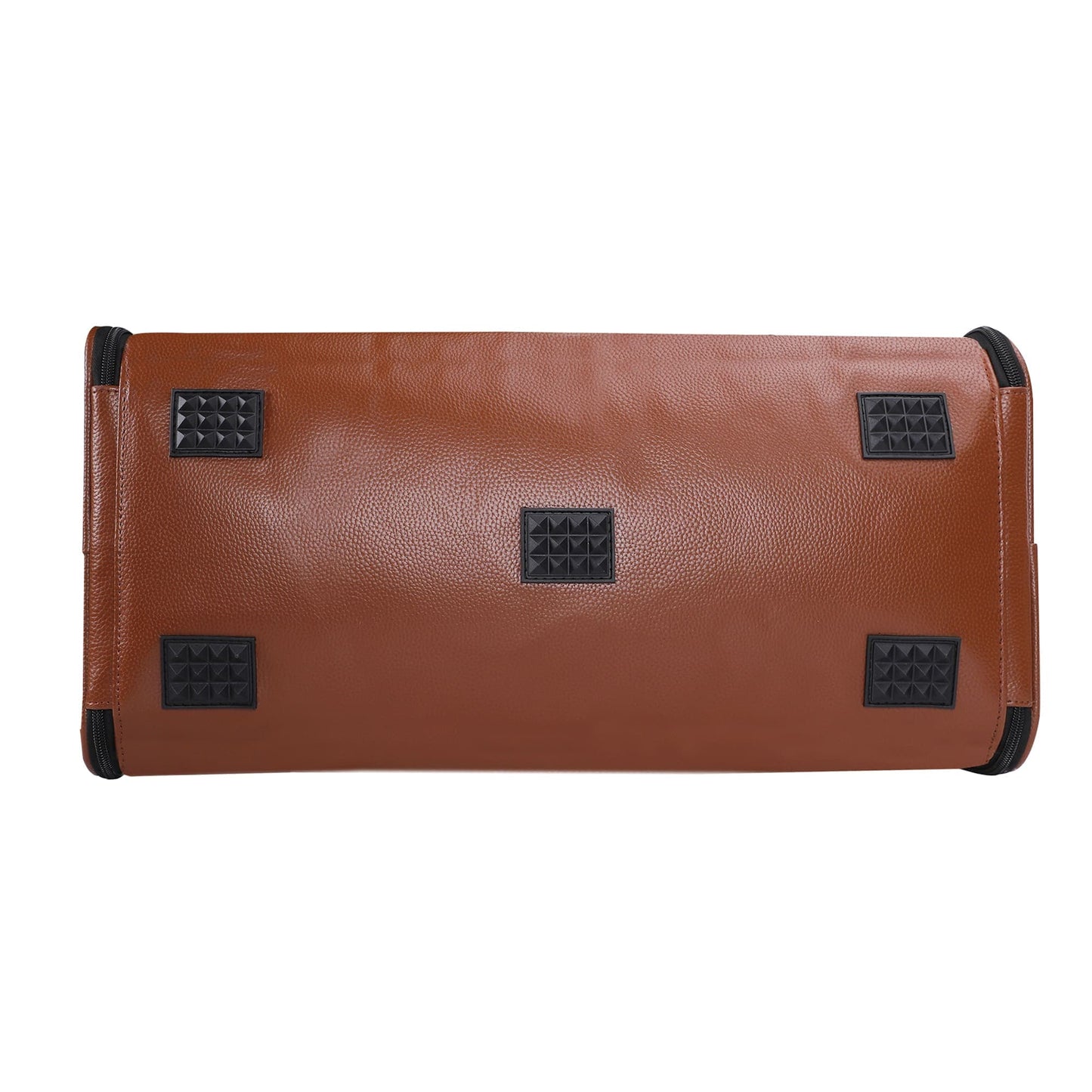 NO HOLDING BACK- Personalized Leather Duffle Bag Foldable Travel Bag, FREE SHIPPING