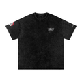 FEARLESS- Snow Washed Oversized Cotton T-Shirt