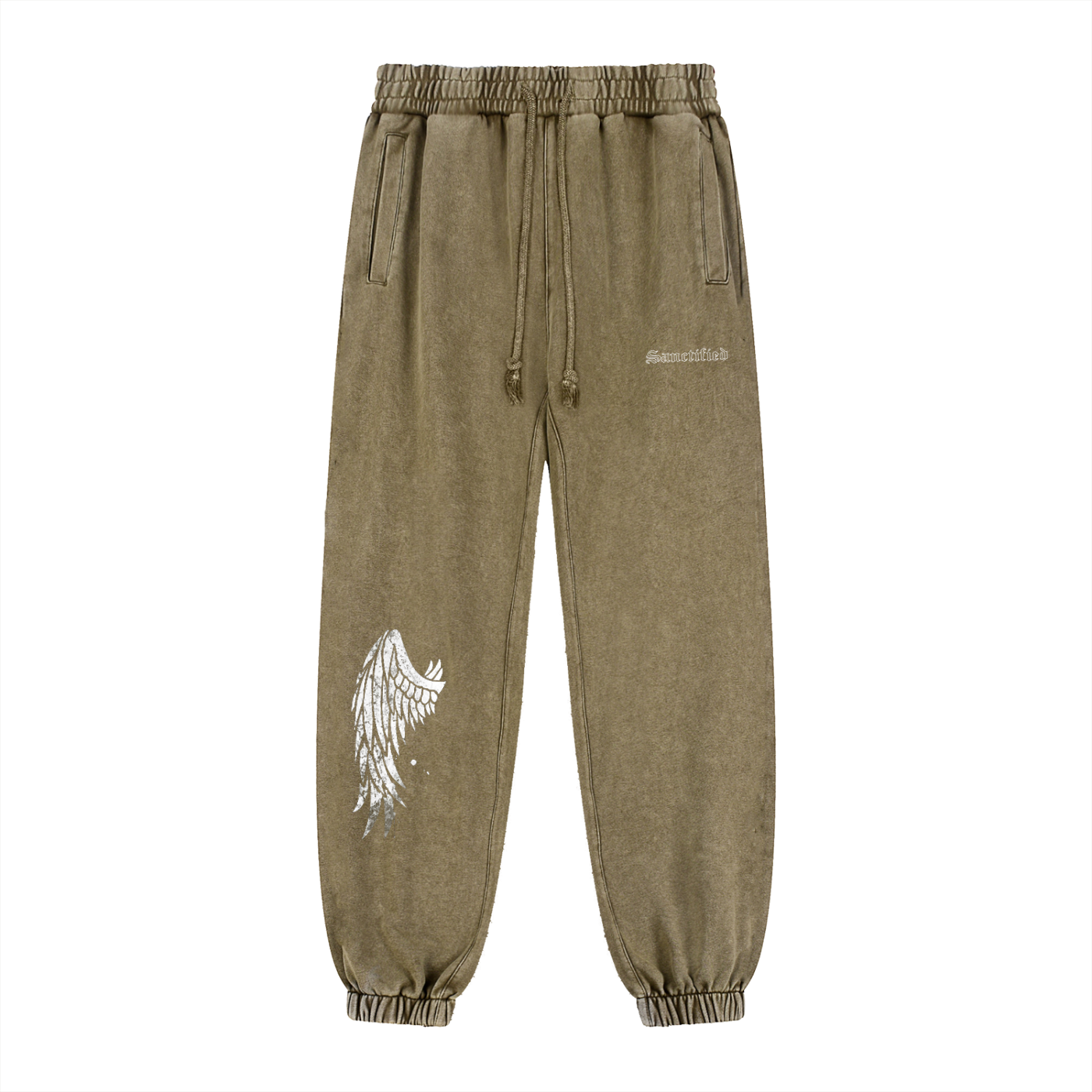 FEARLESS- Snow Wash Heavyweight Jogged Sweatpants