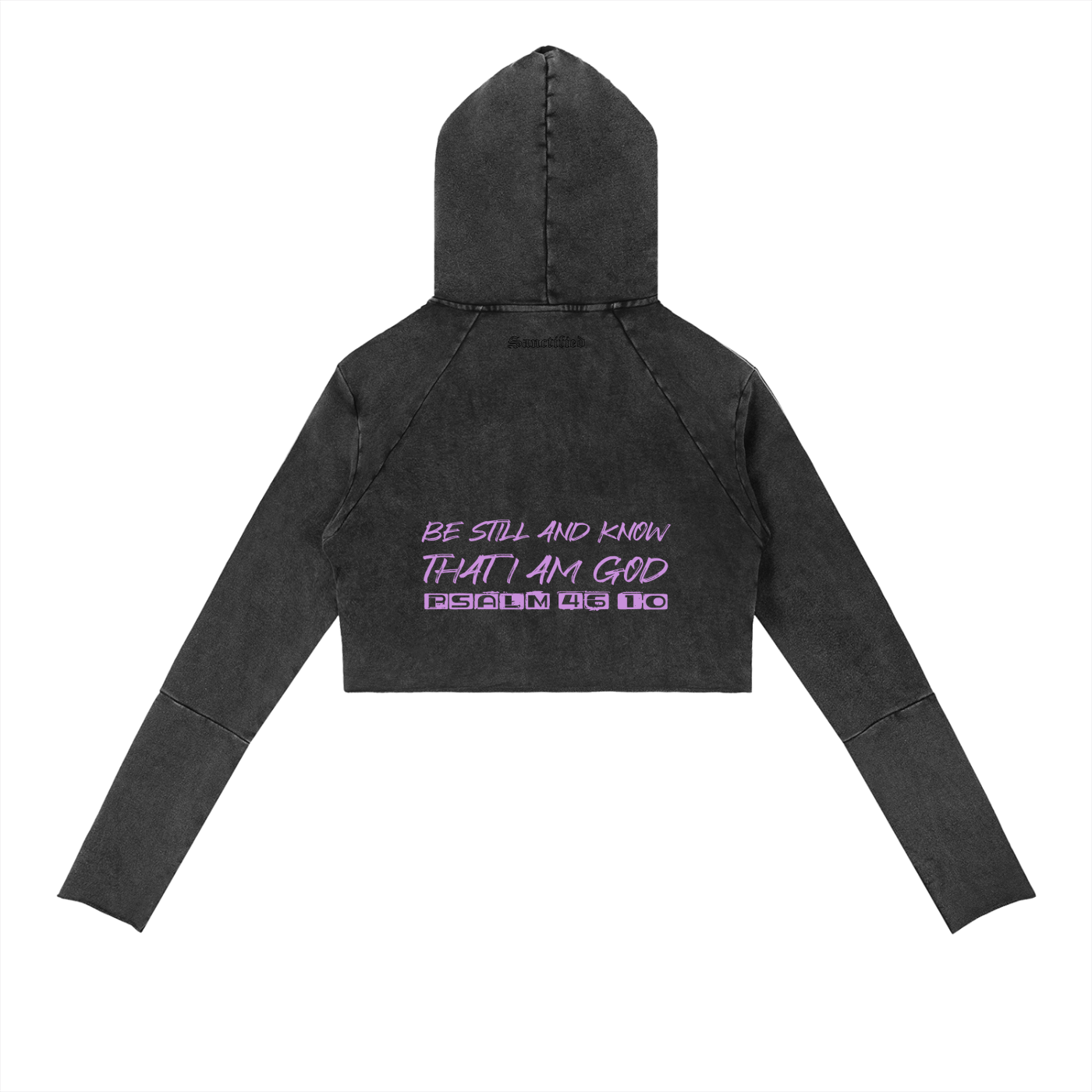 Rest is Warfare- Vintage Washed Raw Edge Hoodie