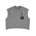 PRAY FOR YOUR ENEMIES- French Terry Boxy Tank Top