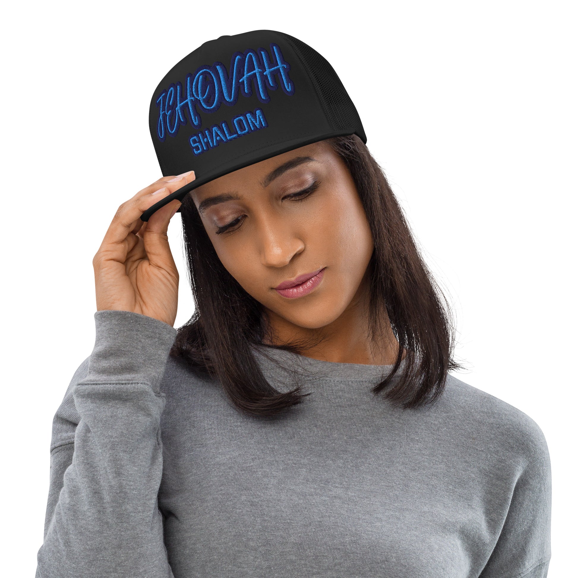 JEHOVAH SHALOM- Trucker Cap