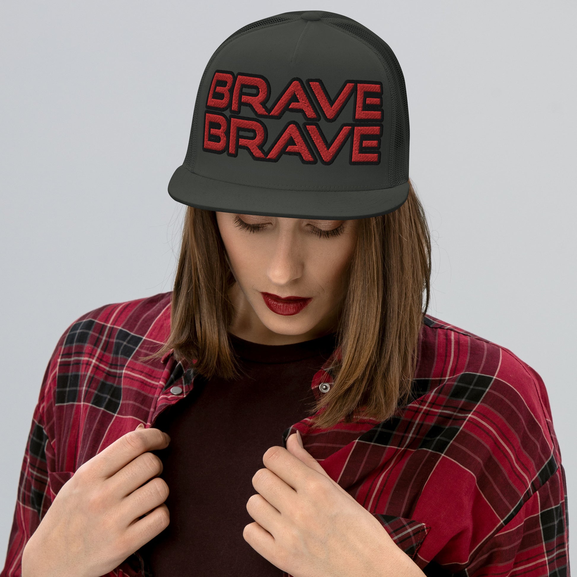BRAVE, BRAVE- Trucker Cap