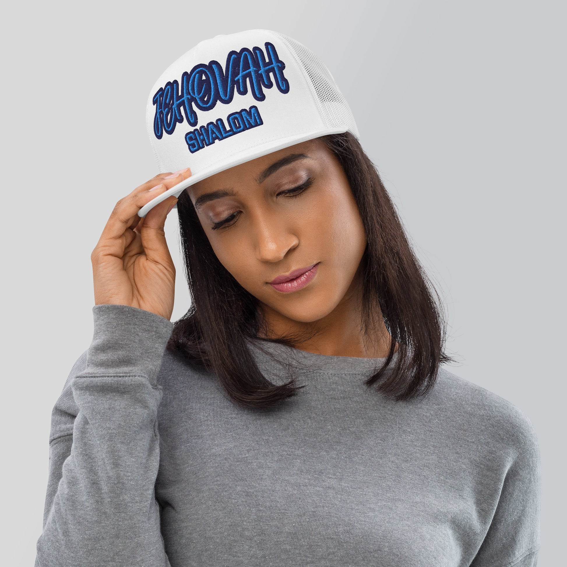 JEHOVAH SHALOM- Trucker Cap