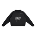 FEARLESS- Essential Fleece Mock-Neck Crew Sweatshirt