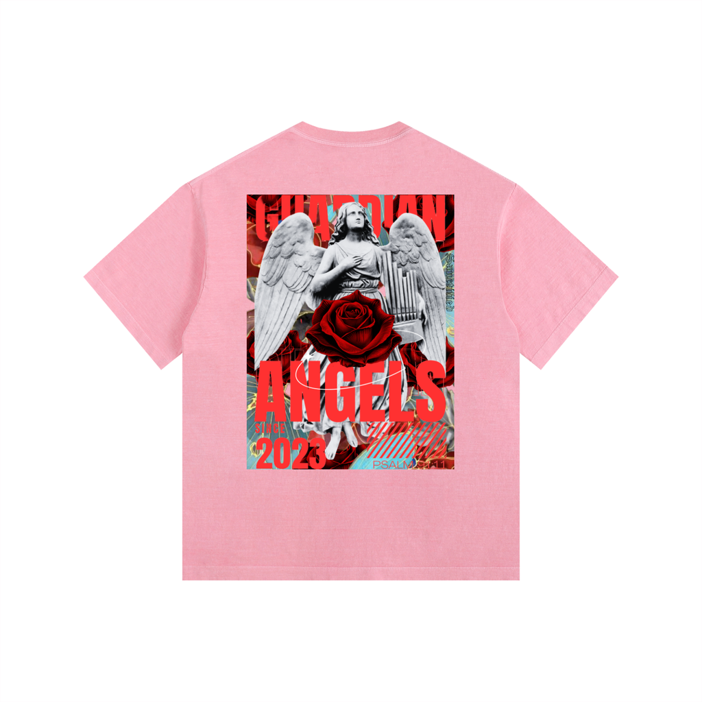 FEARLESS- Vintage Washed Oversized Cotton T-Shirt