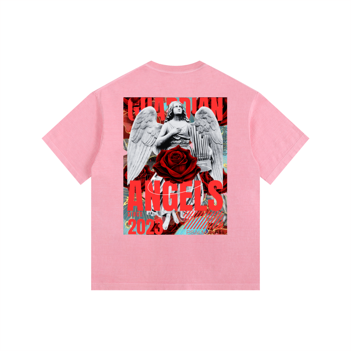 FEARLESS- Vintage Washed Oversized Cotton T-Shirt