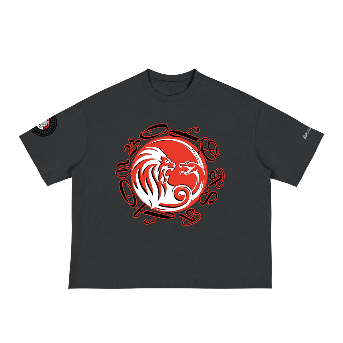 BOLD AS A LION- Classic Loose Boxy Tee