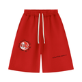 BOLD AS A LION- Unisex Heavyweight Raw Edge Shorts