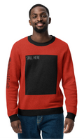 STILL HERE- Knitted crew neck sweater