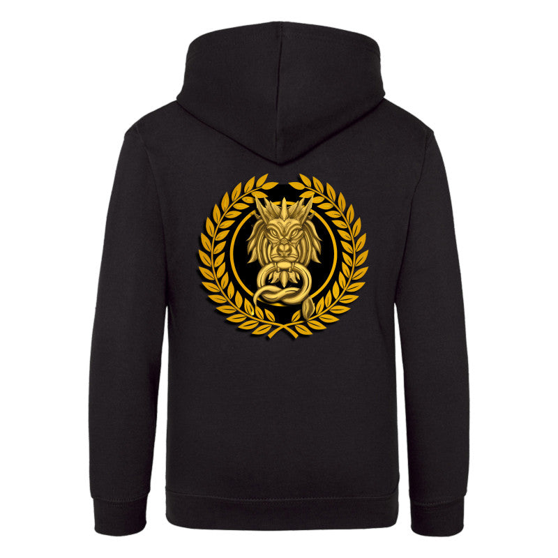 SANCTIFIED LOGO- Just Hoods Youth Hooded Sweatshirt