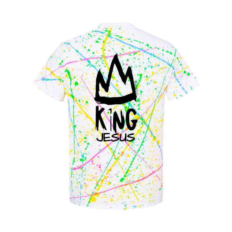 KING JESUS- Dyenomite - Splatter T-Shirt