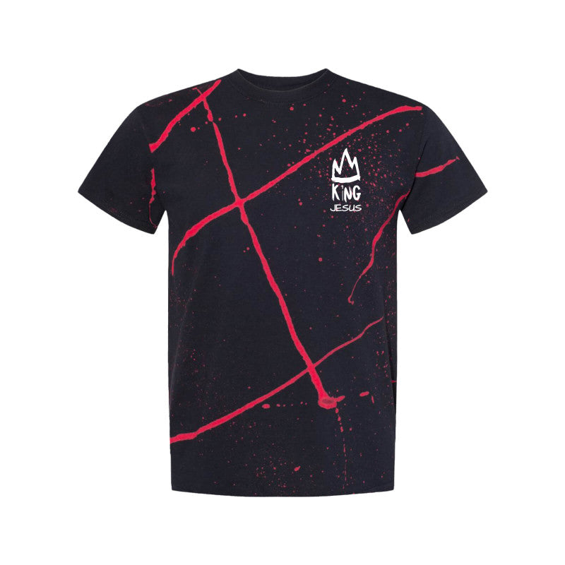 KING JESUS- Dyenomite - Splatter T-Shirt