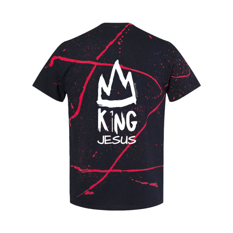 KING JESUS- Dyenomite - Splatter T-Shirt