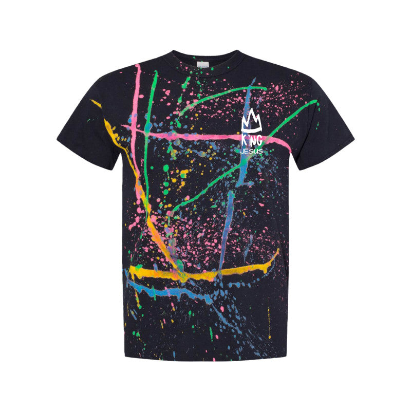 KING JESUS- Dyenomite - Splatter T-Shirt
