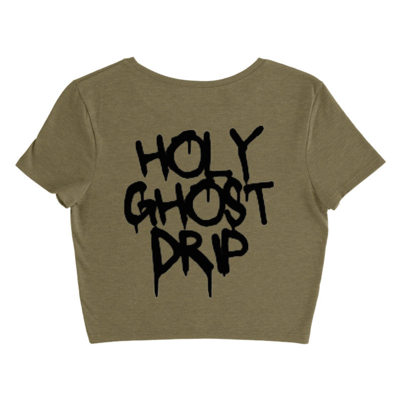 KING JESUS- Bella + Canvas Ladies' Poly-Cotton Crop T-Shirt