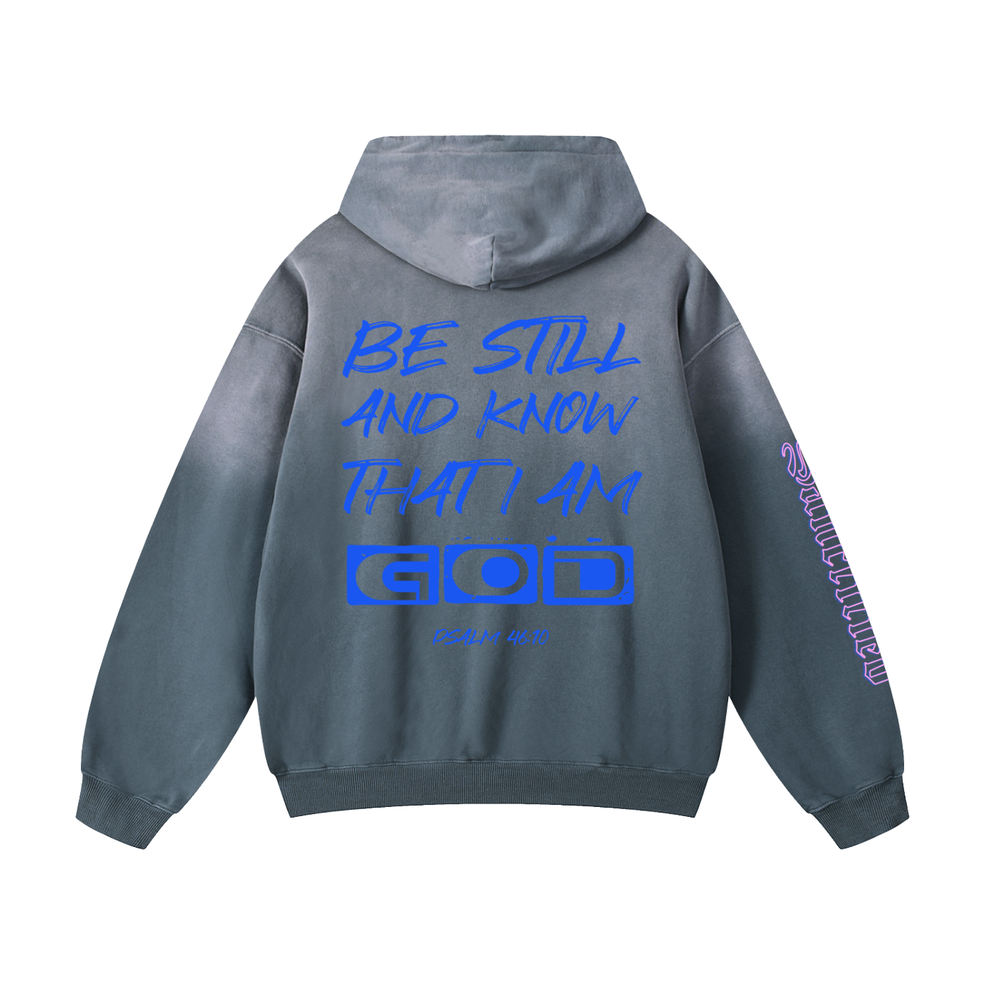 Rest is Warfare- Heavyweight Sunfade Oversized Hoodie