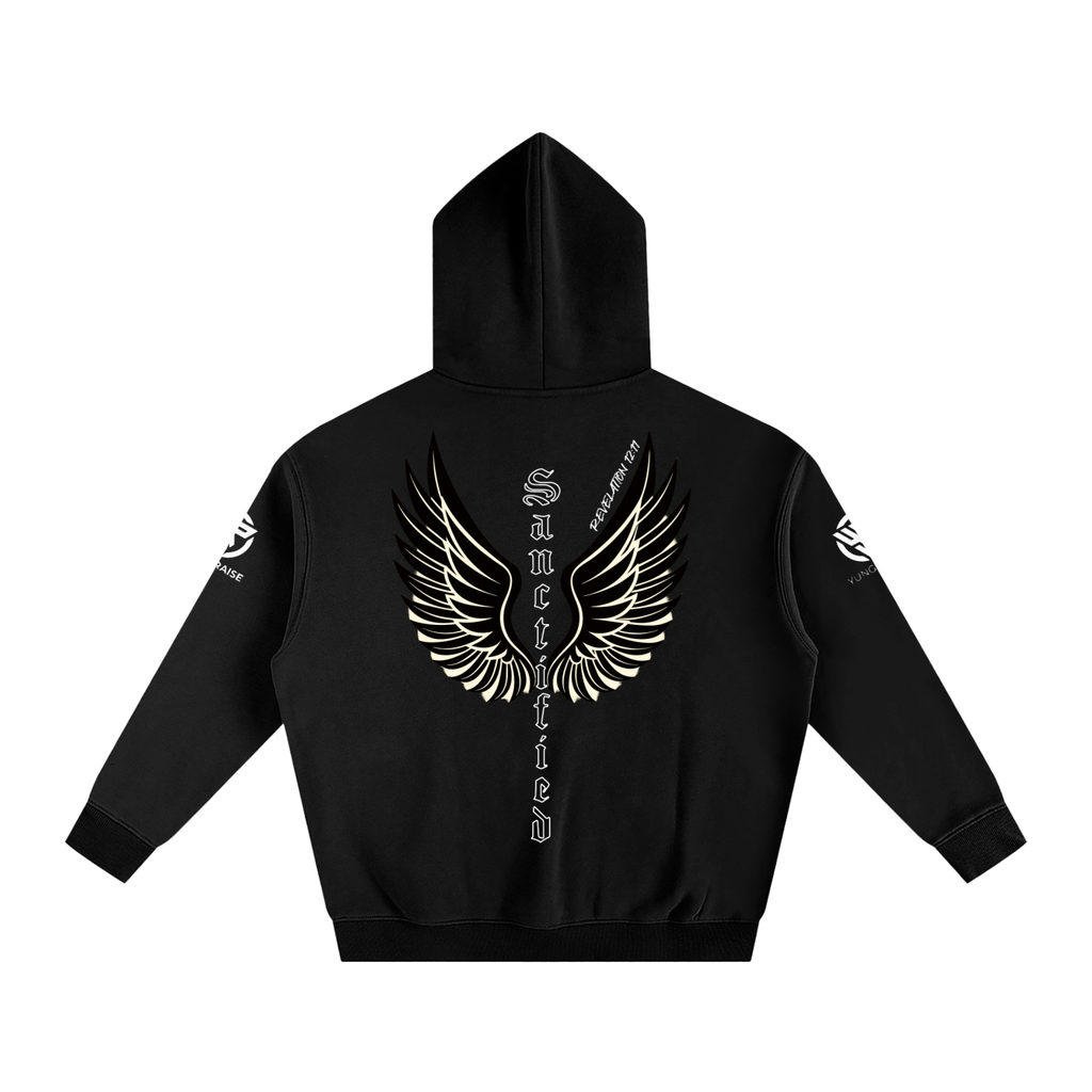 OVERCOMER- Oversize Fleeced Hoodie