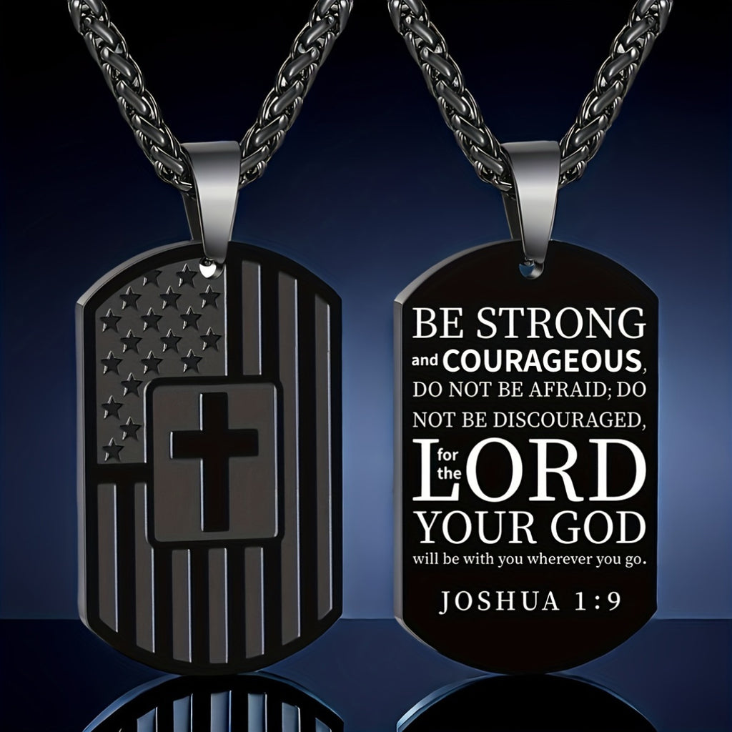 Stainless Steel Cross Pendant Necklace