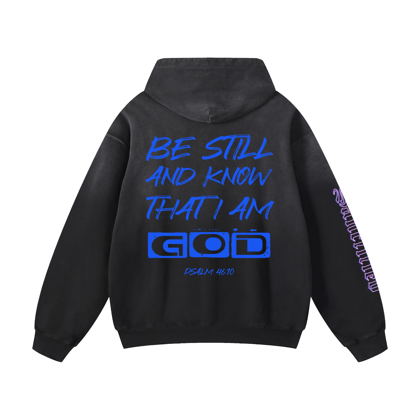 Rest is Warfare- Heavyweight Sunfade Oversized Hoodie