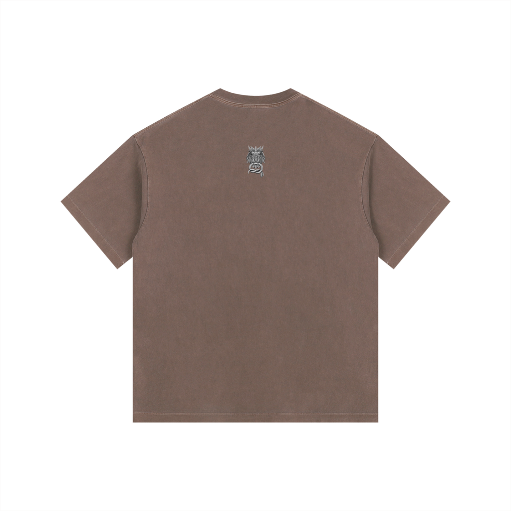 Vintage Washed Oversized Cotton T-Shirt