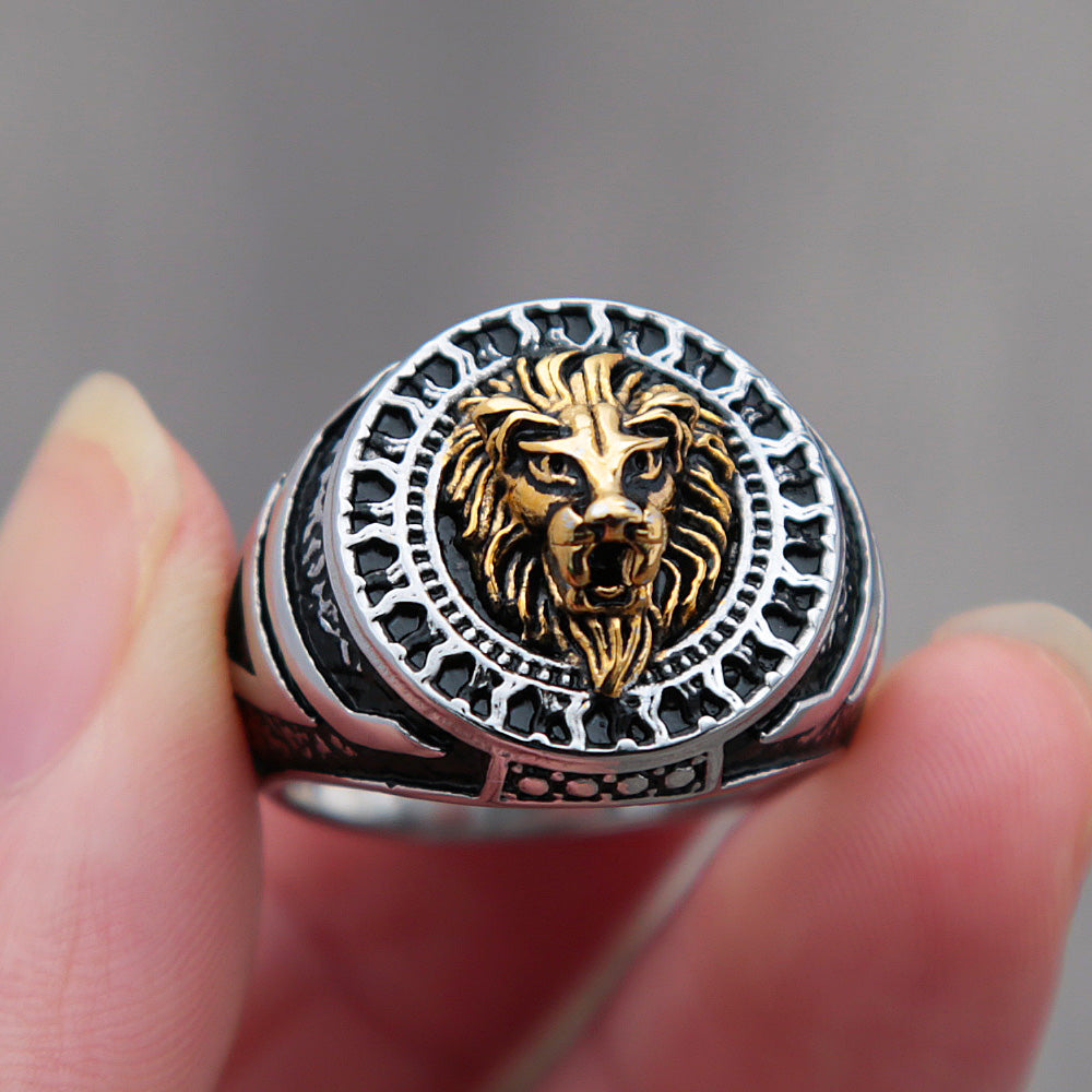 Lion Ring Stainless Steel