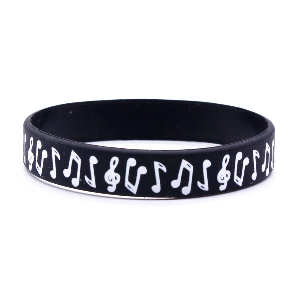 1PC Music Lover Silicone Bracelets