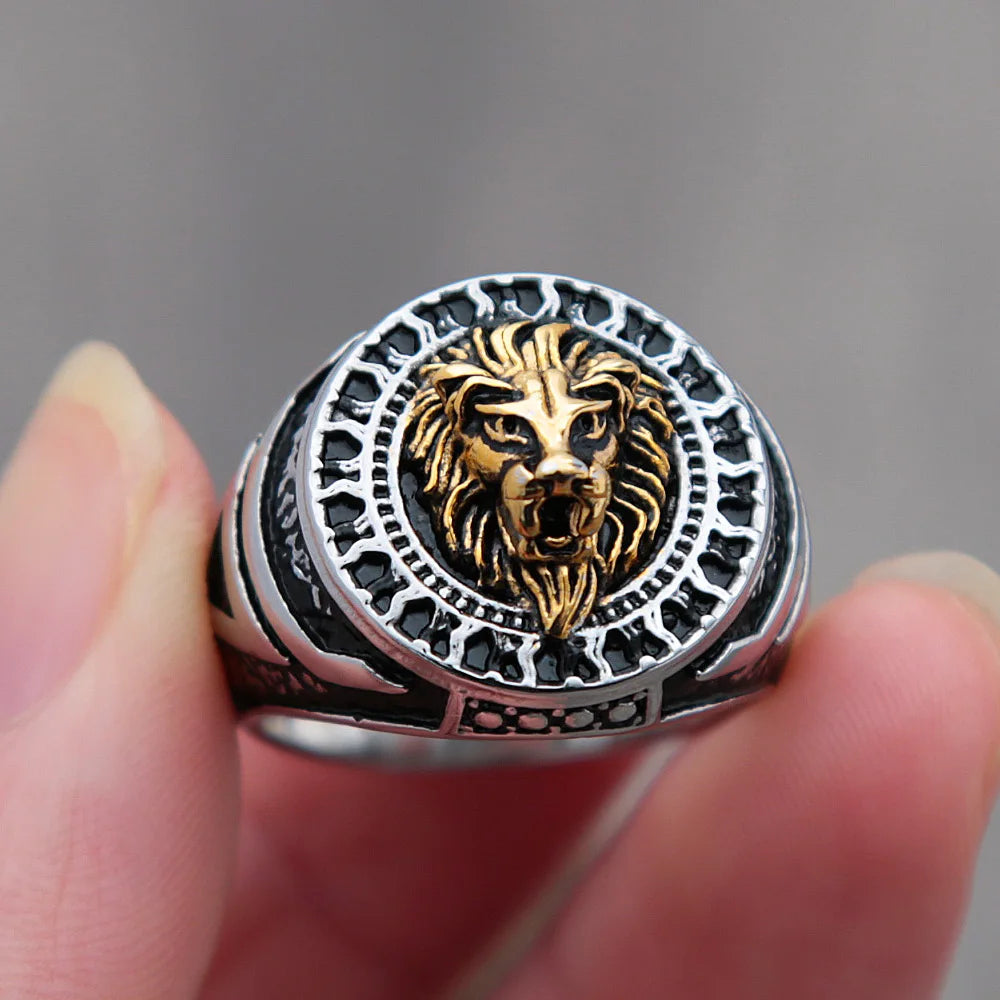 Lion Ring Stainless Steel