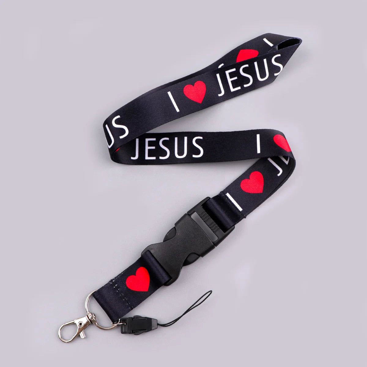 Jesus Love Lanyards Badge Holder ID Card