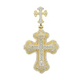 New Iced Out Cross Pendants and Coordinating Chain Options