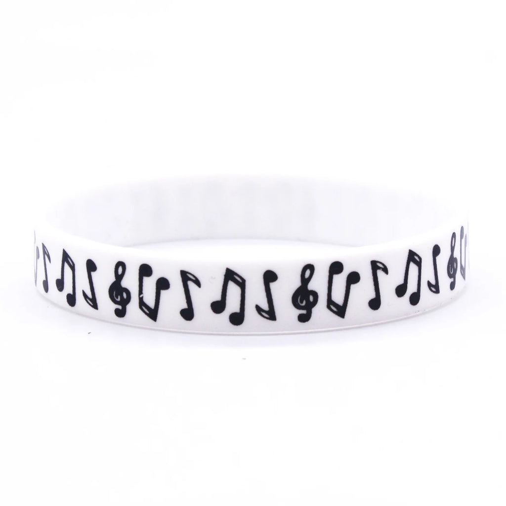 1PC Music Lover Silicone Bracelets