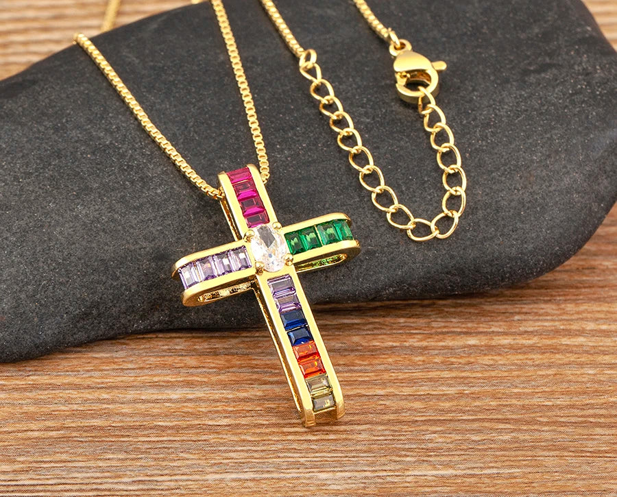 Colorful Rhinestone Women Necklace